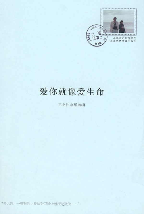 《爱你就像爱生命》封面