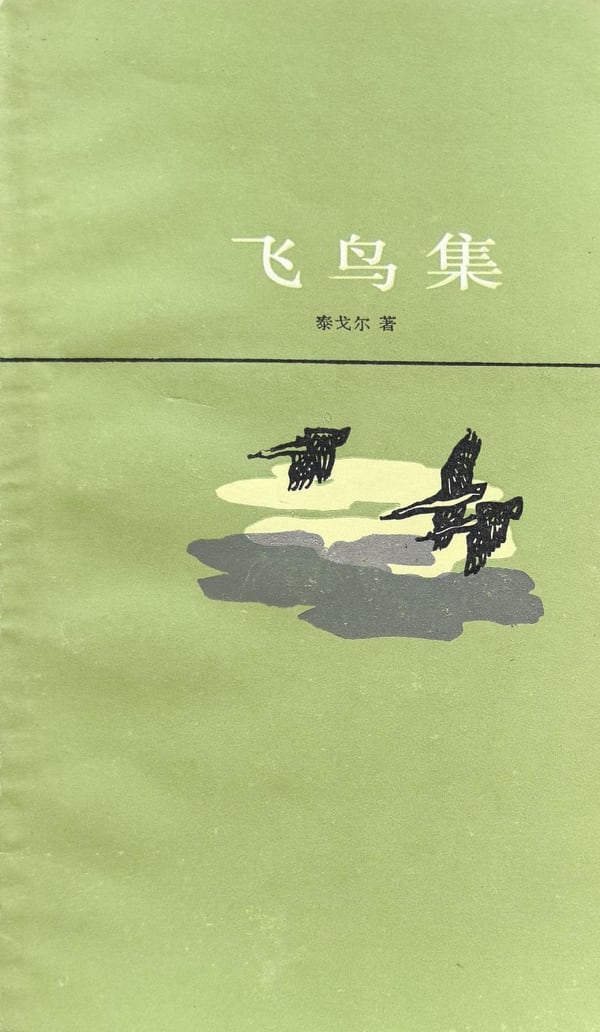 《飞鸟集》封面