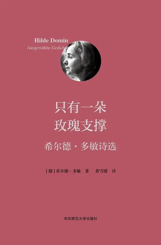 《只有一朵玫瑰支撑》封面