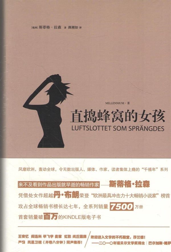 《直捣蜂窝的女孩》封面