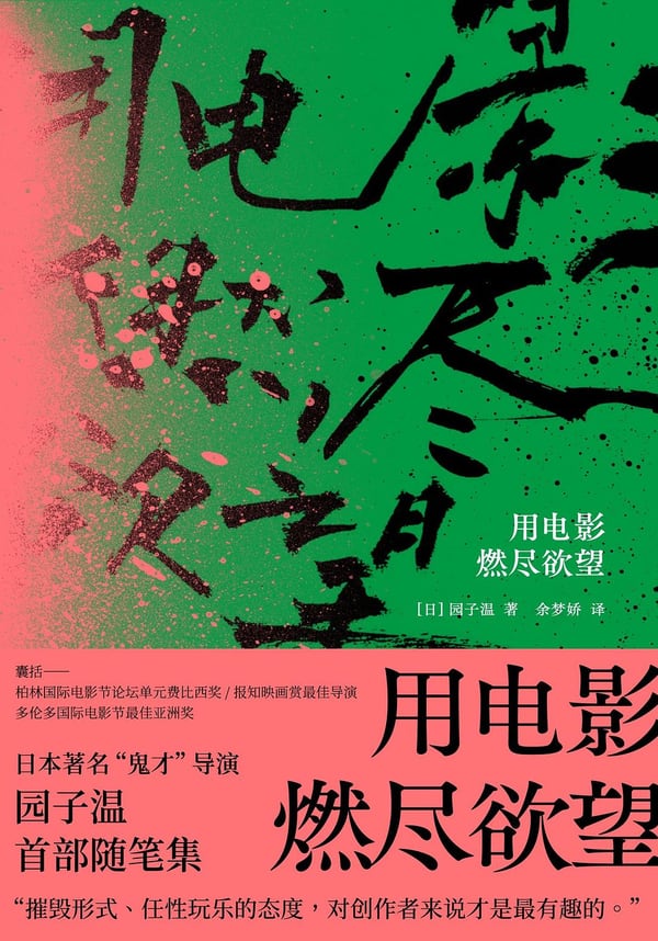 《用电影燃尽欲望》封面